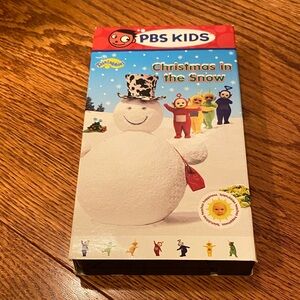 3/$20 Teletubbies Christmas in The Snow VHS Tape